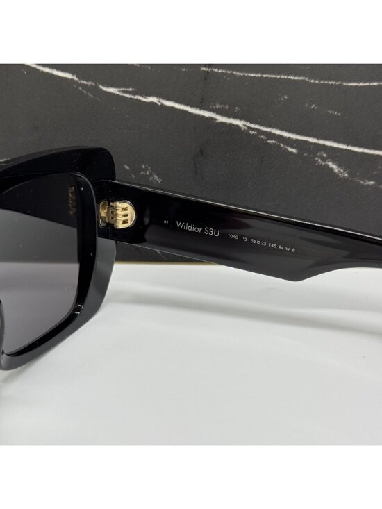 NEW DIOR WILDIOR S3U 10A SUNGLASSES BLACK WOMEN EYEWEAR main image 9